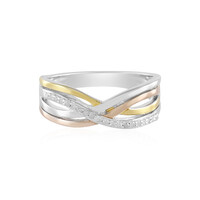 Bague en argent et Diamant I3 (J)