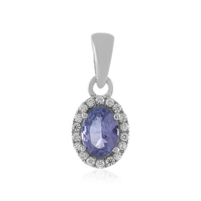Pendentif en argent et Tanzanite