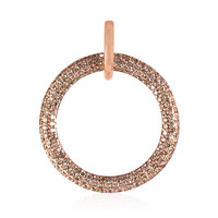 Pendentif en or et Diamant rose de France SI1 d'Argyle 