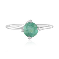 Bague en or et Emeraude du Brésil