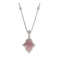 Collier en or et Diamant rose I1 (CIRARI)
