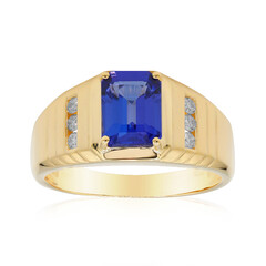 Bague en or et Tanzanite AAA (CIRARI)