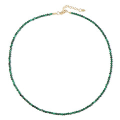 Collier en argent et Malachite