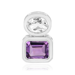 Pendentif en argent et Améthyste