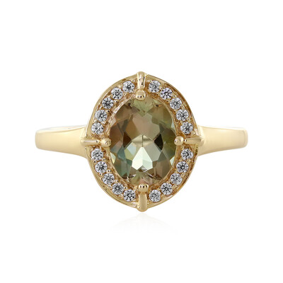 Bague en or et Pierre du Soleil de l’Orégon