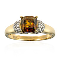 Bague en or et Sphène