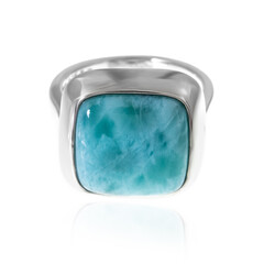 Bague en argent et Larimar