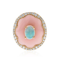 Bague en or et Opale Welo AAA (CIRARI)