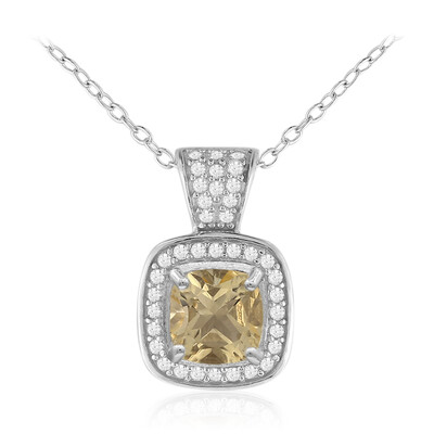 Collier en argent et Citrine