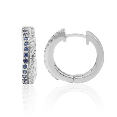 Boucles d'oreilles en argent et Zircon
