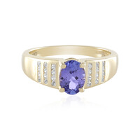 Bague en or et Tanzanite