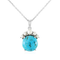 Collier en argent et Turquoise de Kingman