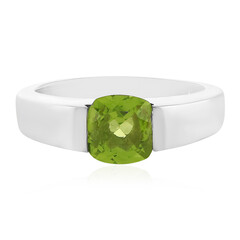 Bague en argent et Péridot