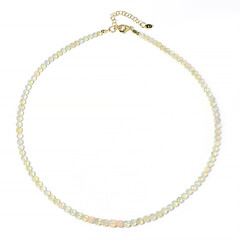 Collier en argent et Opale Welo