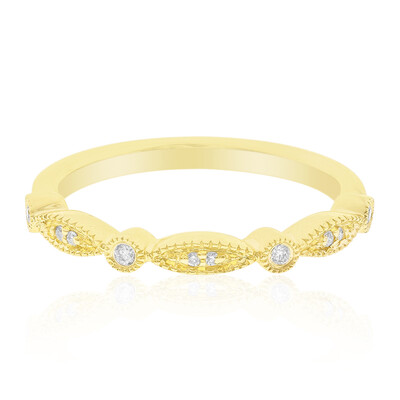Bague en or et Diamant SI1 (H) (CIRARI)