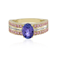 Bague en or et Tanzanite