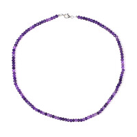 Collier en argent et Améthyste