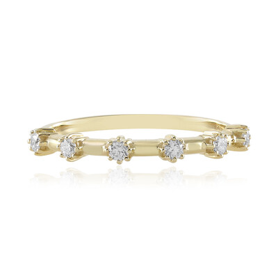 Bague en or et Diamant IF (G) (de Melo)