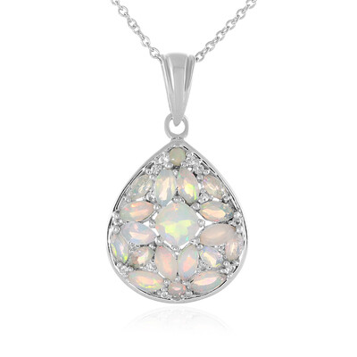 Collier en argent et Opale Welo