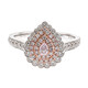 Bague en or et Diamant rose I1 (CIRARI)