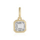 Pendentif en argent et Topaze blanche