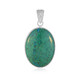 Pendentif en argent et Chrysocolle (Bali Barong)