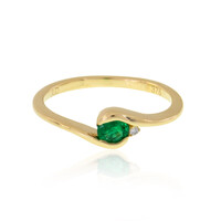 Bague en or et Emeraude de Colombie
