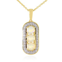 Collier en argent et Opale Welo
