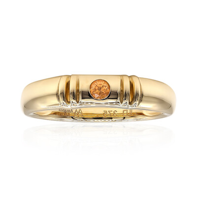 Bague en or et Spessartine de Californie (Amanda Adkins)