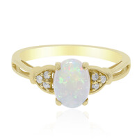 Bague en or et Opale Welo AAA