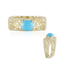 Bague en or et Turquoise Sleeping Beauty (Ornaments by de Melo)