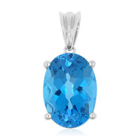 Pendentif en argent et Topaze de Marambaia