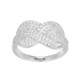 Bague en argent et Zircon