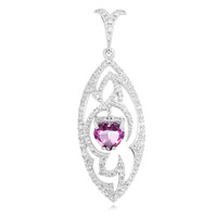 Pendentif en argent et Topaze raisin