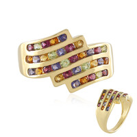 Bague en argent et Péridot