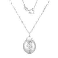 Collier en argent et Zircon (Adela Silber)