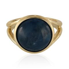 Bague en argent et Apatite bleue