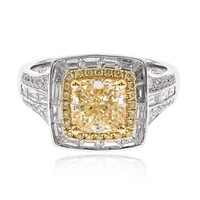 Bague en or et Diamant SI2 jaune (CIRARI)