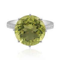 Bague en argent et Quartz de l'Ouro Verde (Tenner Diniz)