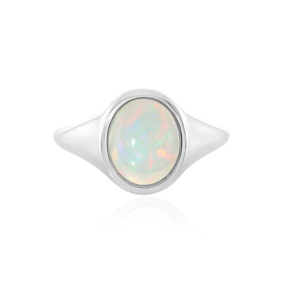Bague en argent et Opale Welo