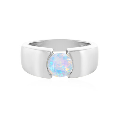 Bague en argent et Opale Welo