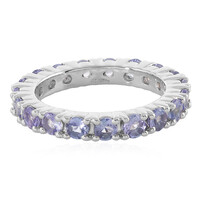 Bague en argent et Tanzanite