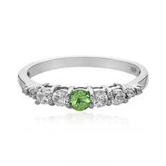 Bague en argent et Grenat de Merelani
