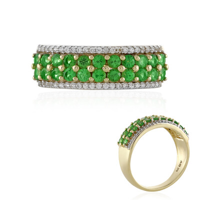 Bague en or et Grenat Tsavorite (Adela Gold)