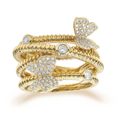 Bague en or et Diamant I1 (H) (CIRARI)