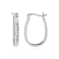 Boucles d'oreilles en argent et Zircon