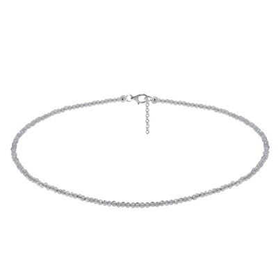 Collier en argent et Labradorite