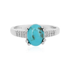 Bague en argent et Turquoise