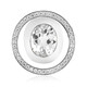 Pendentif en argent et Topaze blanche (MONOSONO COLLECTION)
