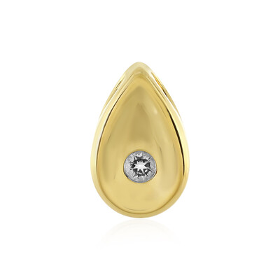 Pendentif en argent et Topaze blanche